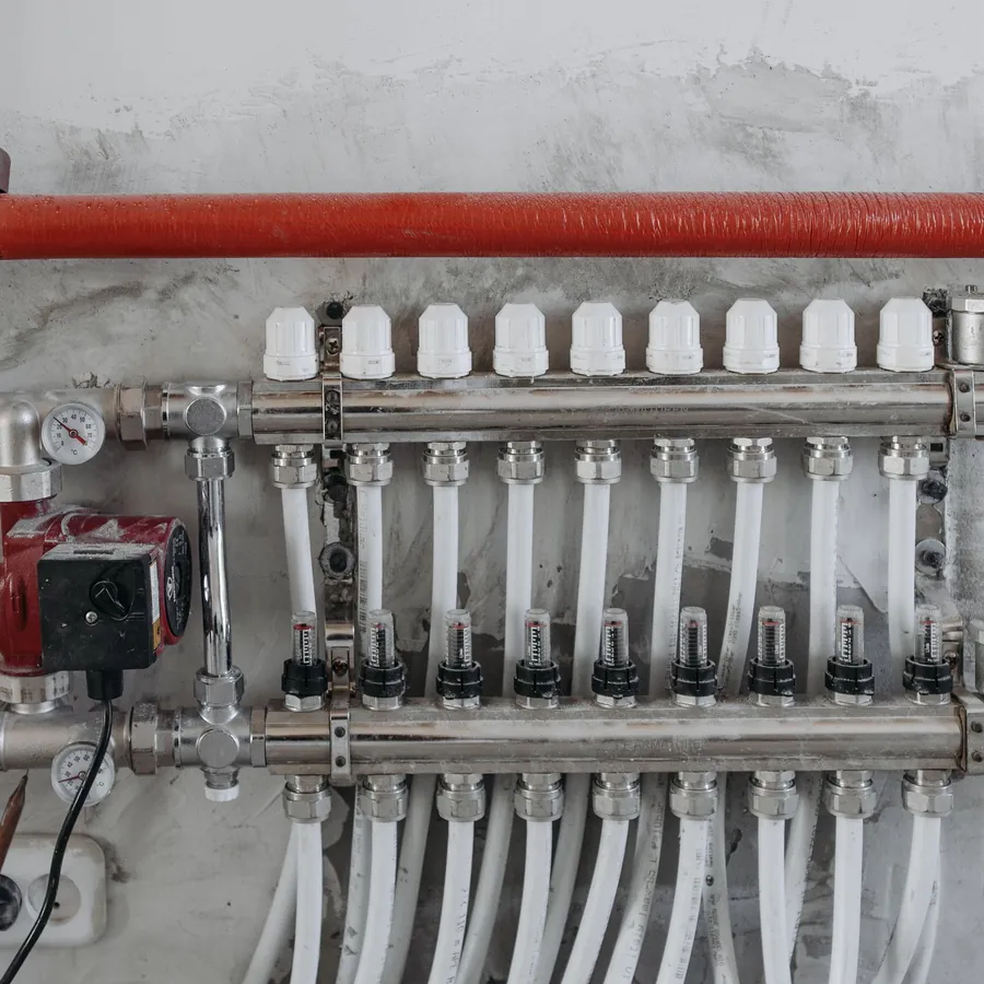 Underfloor heating manifold