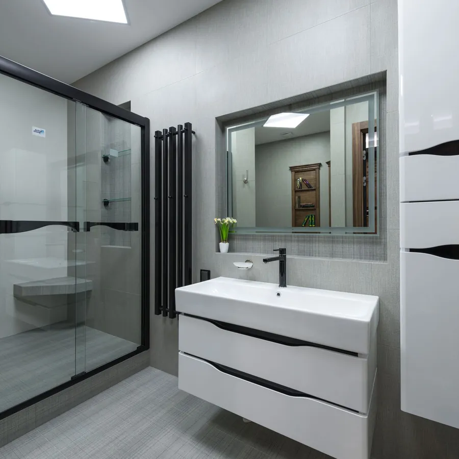 Fitted bathroom